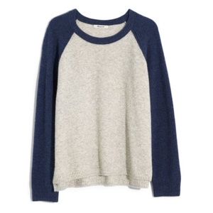 NWT Madewell Colorblock Allister Pullover Sweater